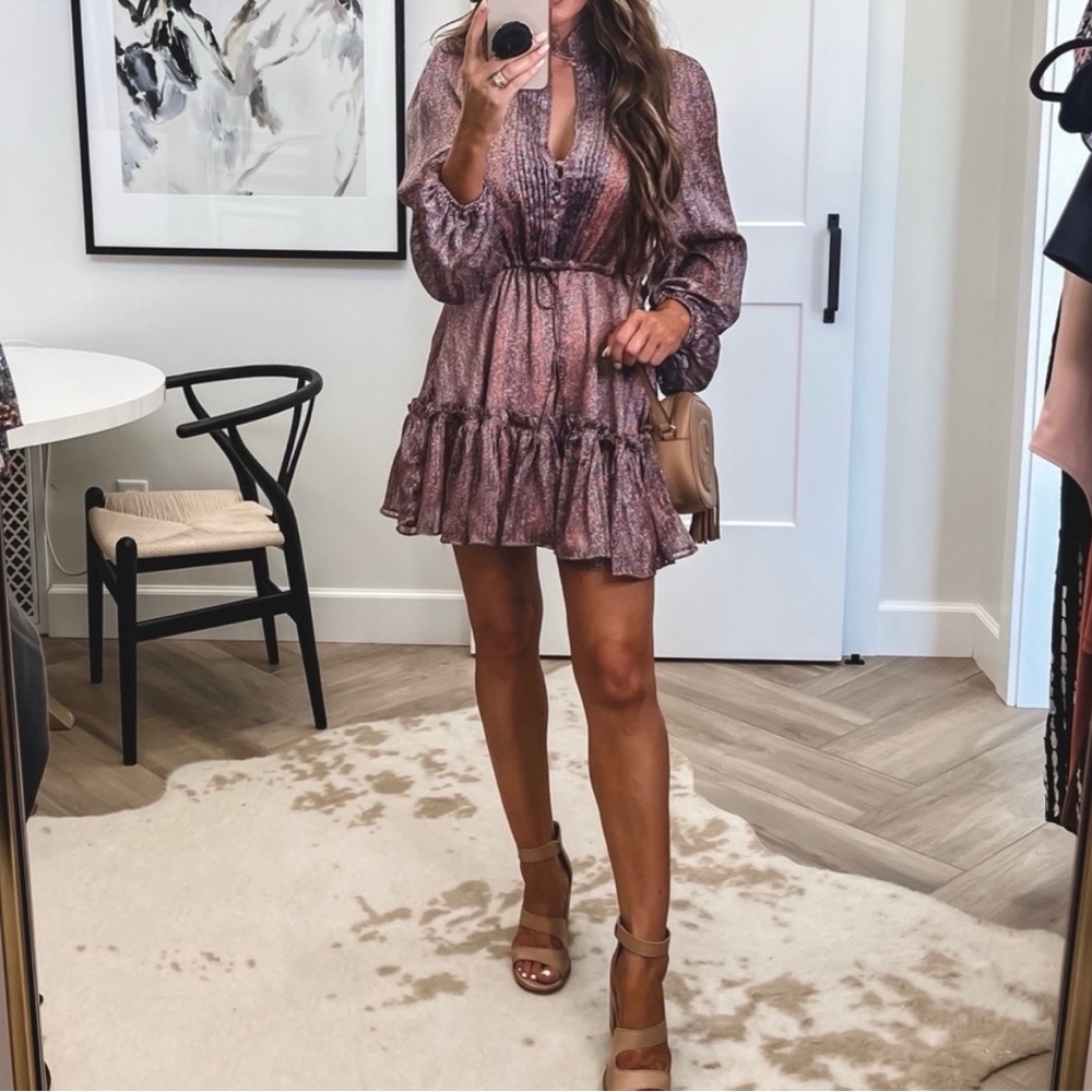 NWT Buddy love long sleeve mini dress